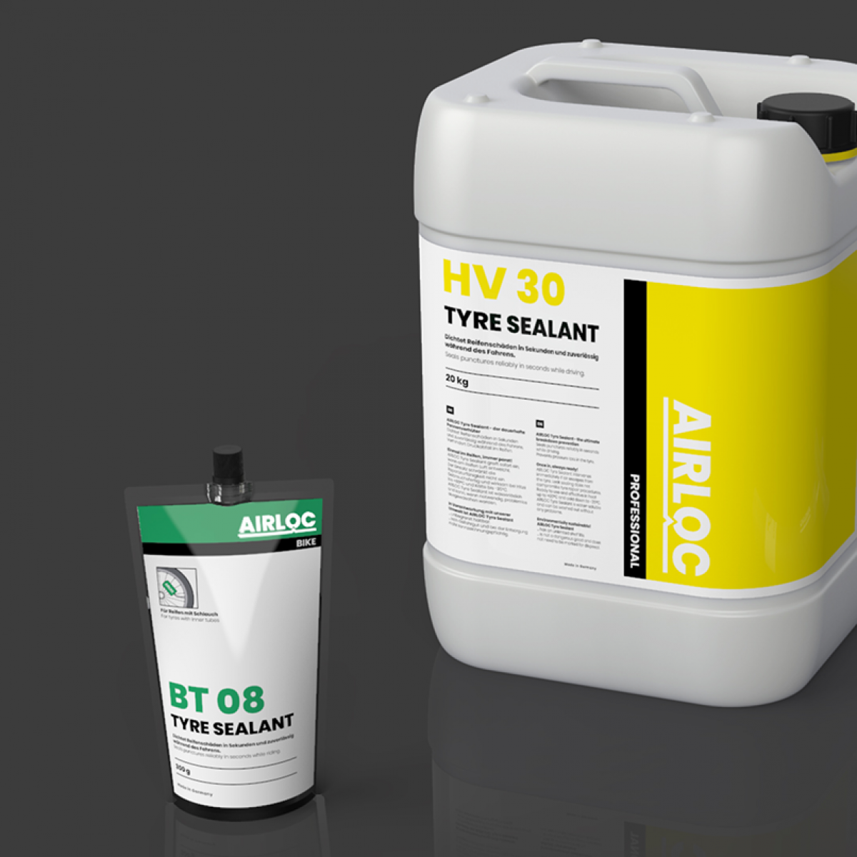 Airloc branding and packaging design by Squareone