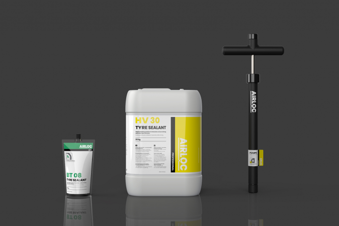 Airloc branding, packaging design and product branding by Squareone