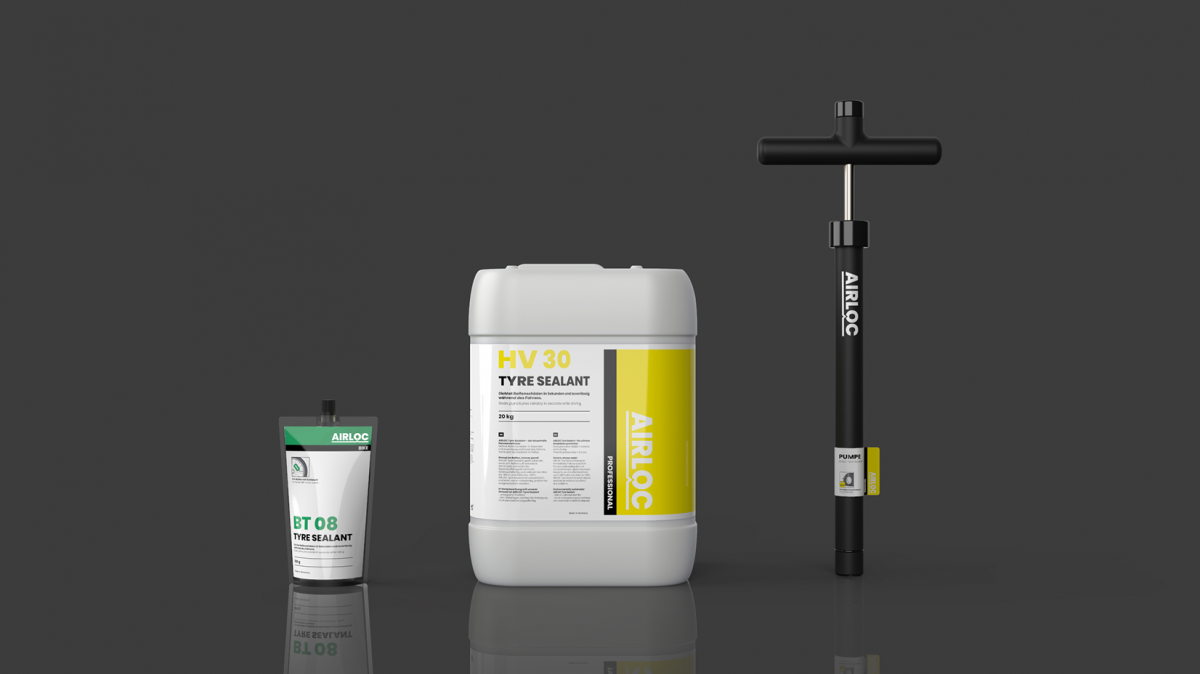 Airloc branding, packaging design and product branding by Squareone