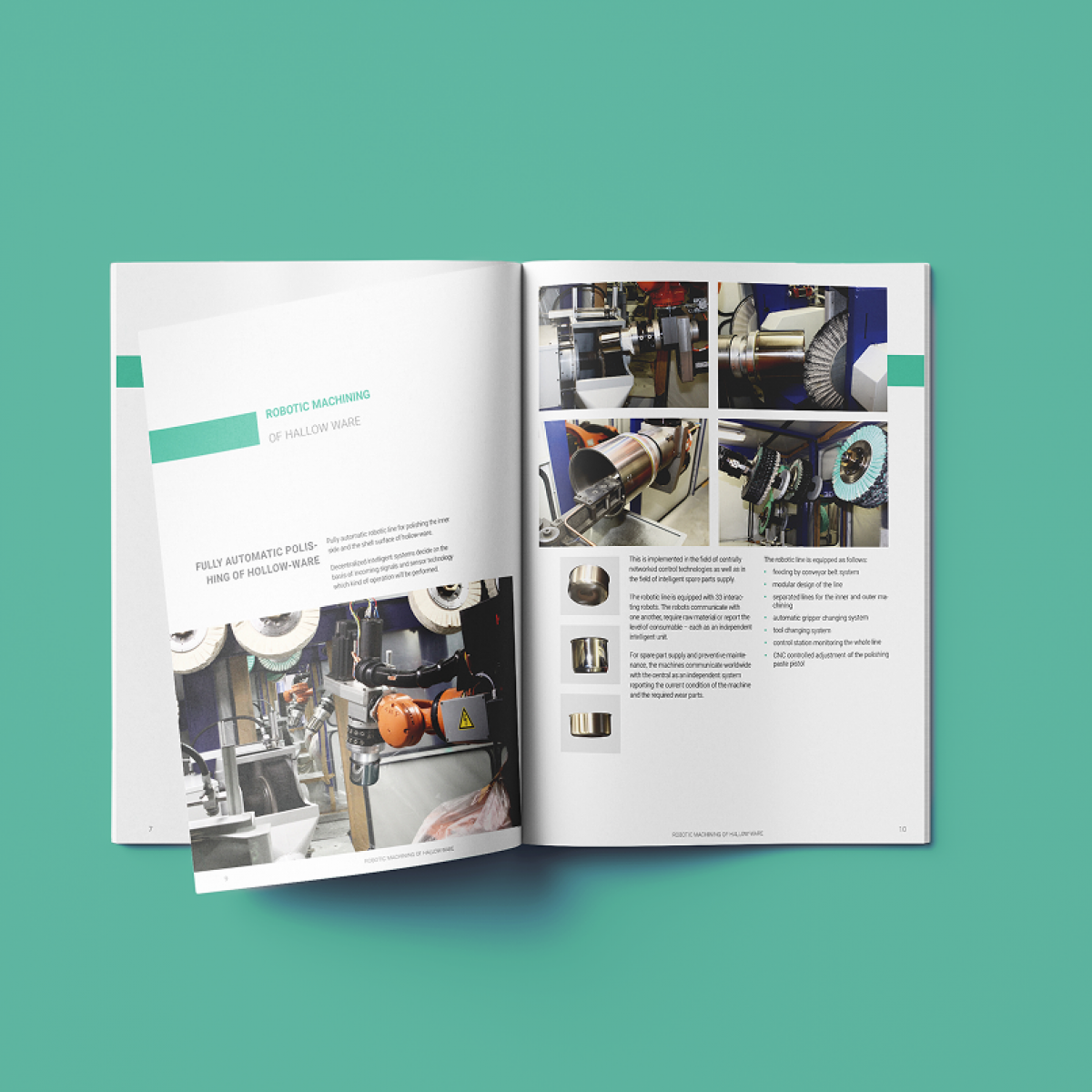 Berger branding and marketing collateral design by Squareone