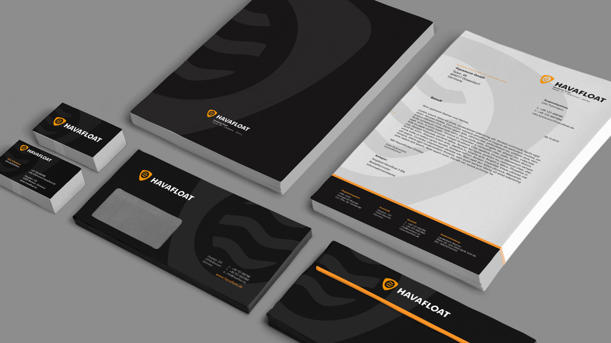 Branding and stationary design by Squareone for maritime saftey brand