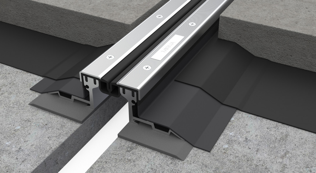 Rendering of an installation scenario for the new Migua joint system, designed and conceptualised by Squareone GmbH