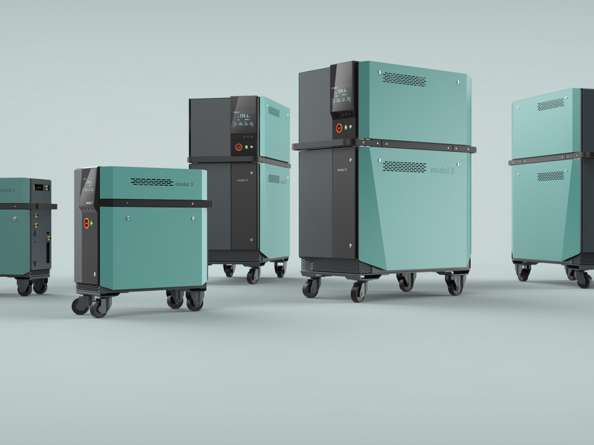 Renderings of the Module 3 range from various angles
