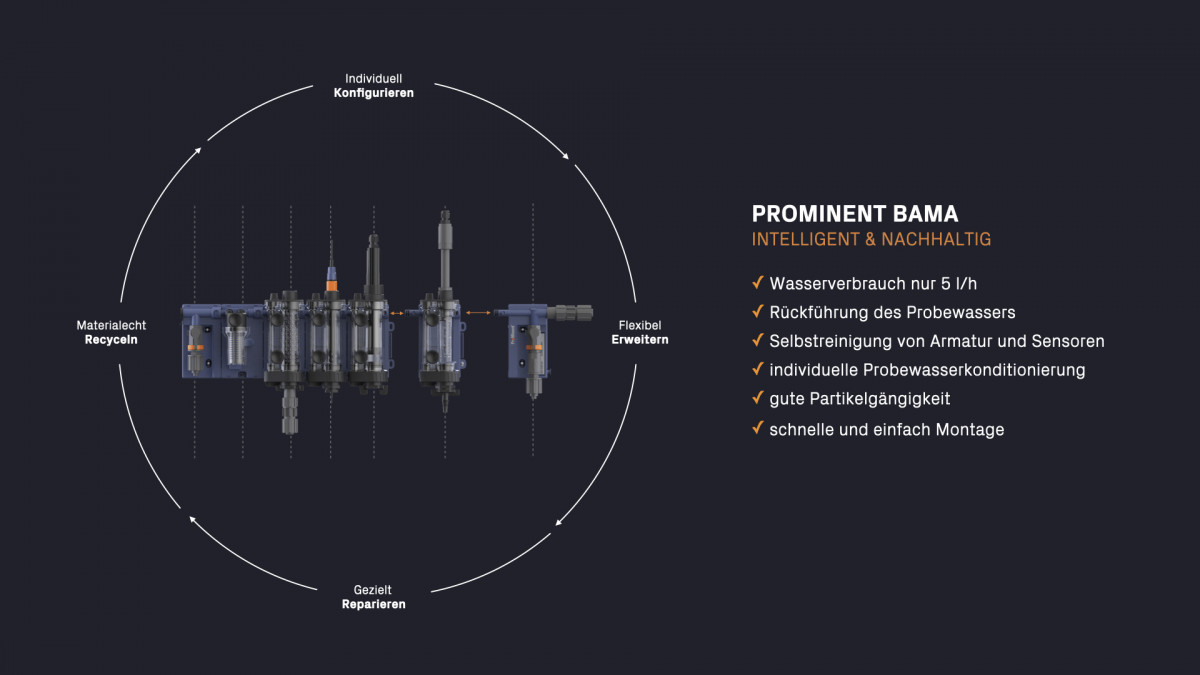 Graphical representation of the advantages of Prominent Bama with four key USPs