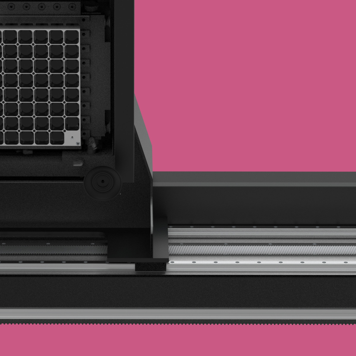 Detailed view of the suction unit of the SortFLEX from Remmert GmbH