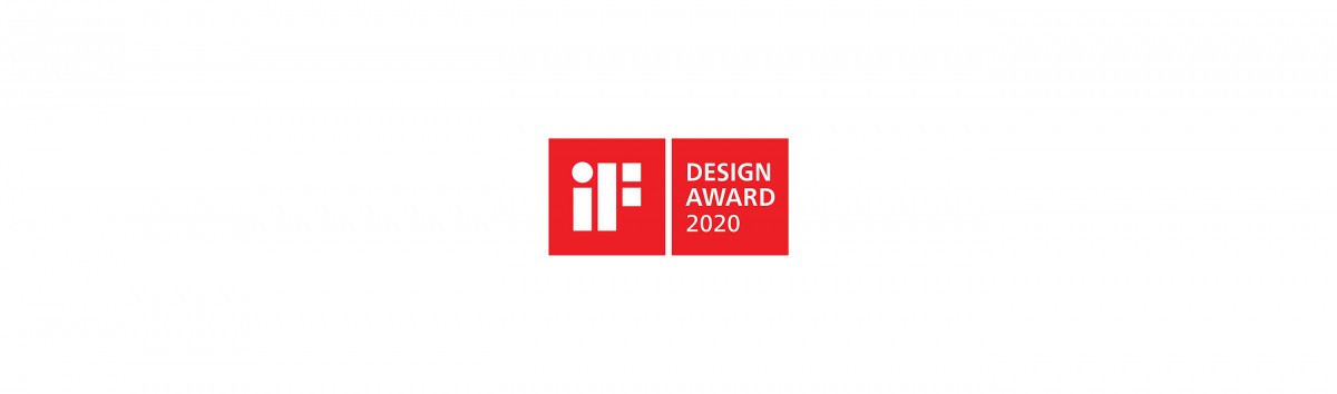 Logo des iF Design Awards 2020, den SW Stahl und Squareone für den Drehmomentschraubenschlüssel gewonnen haben