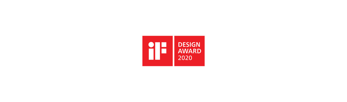 Logo des iF Design Awards 2020, den SW Stahl und Squareone für den Drehmomentschraubenschlüssel gewonnen haben
