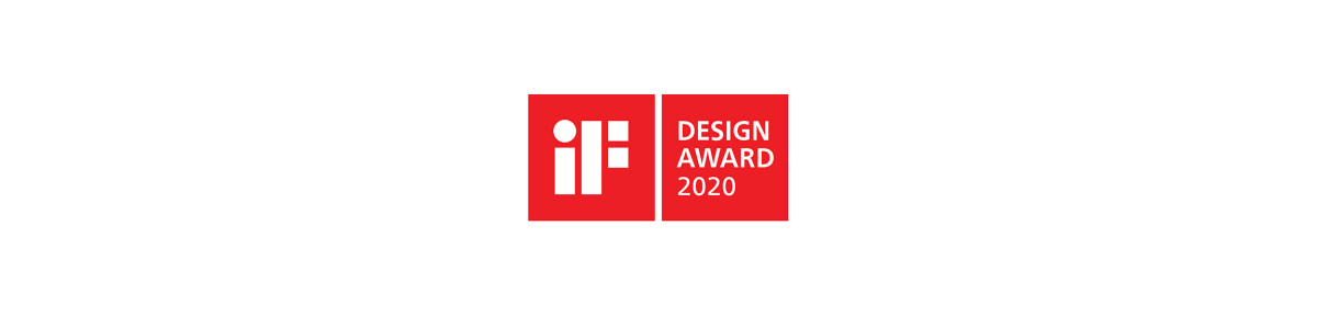 Logo iF Design Award 2020, den Squareone für die SW Stahl Schraubendreher-Familie erhielt.