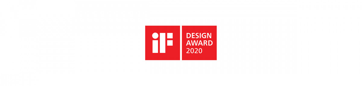Logo for the iF Design Award 2020, which Squareone received for its SW steel screwdriver range.